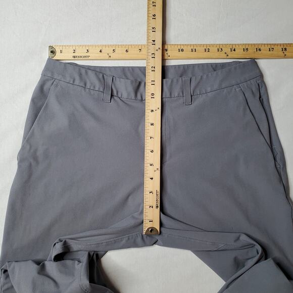 Lululemon Men's Size 32X31 ABC Classic-Fit Trouser Warpstreme Gray M5AR3S - Picture 2 of 8